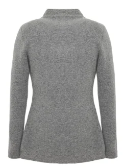 Strickjacke LISA11 in grau