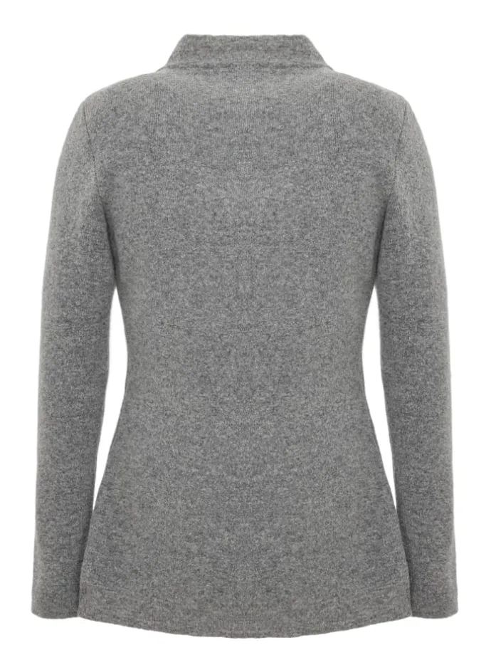 Strickjacke LISA11 in grau
