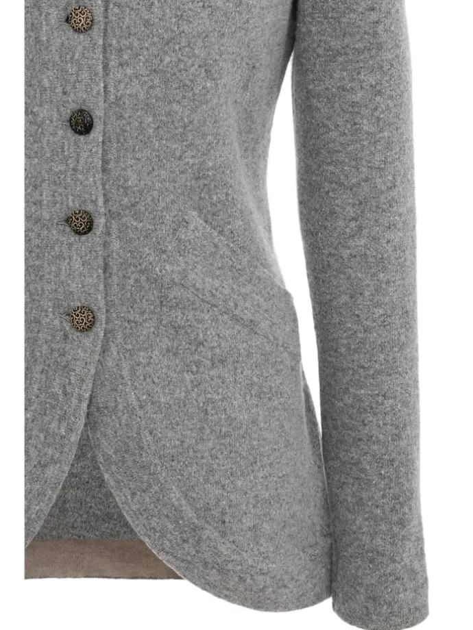 Strickjacke LISA11 in grau