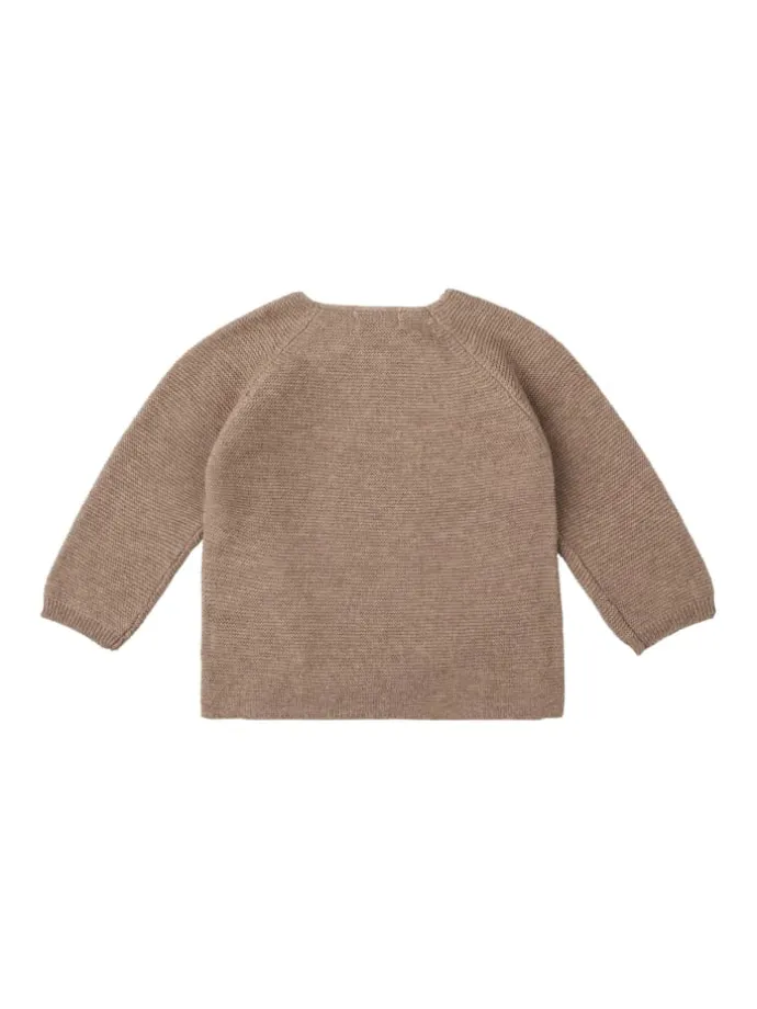 Strickjacke Pino in Taupe Melange