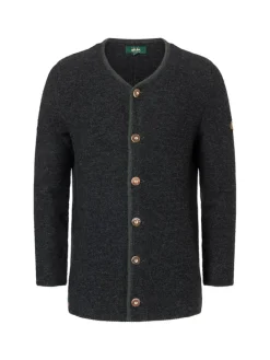 Strickjacke Roland K20 in Anthrazit