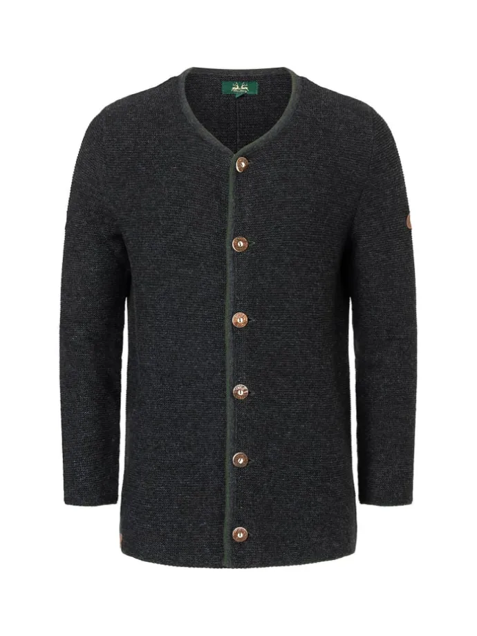 Strickjacke Roland K20 in Anthrazit