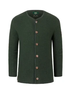 Strickjacke Roland K20 in Tannengrün