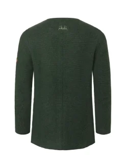 Strickjacke Roland K20 in Tannengrün