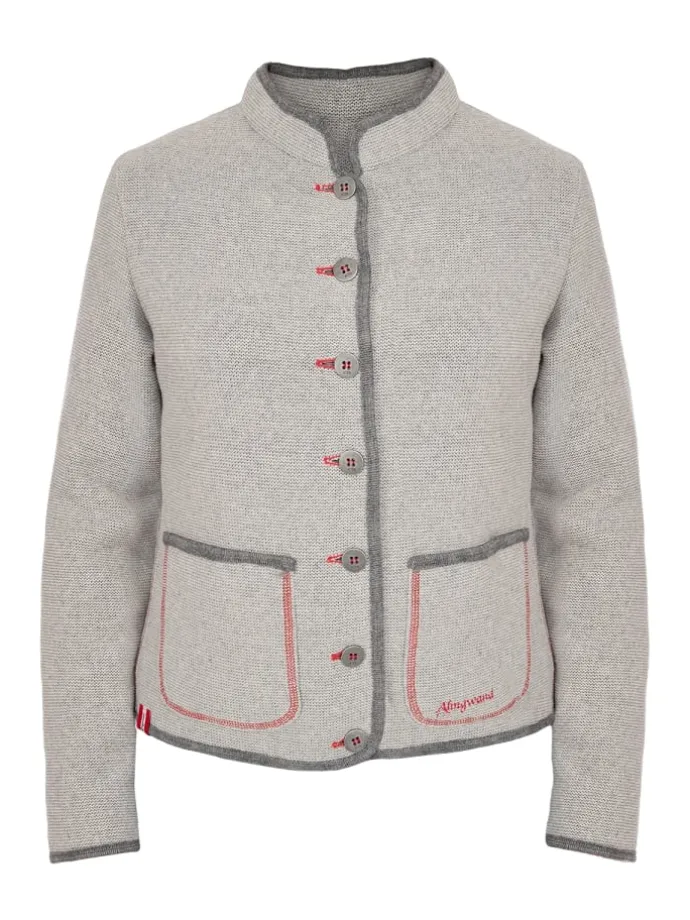 Strickjacke STANSKOGEL in grau