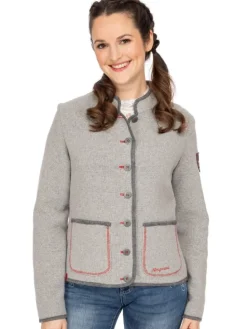 Strickjacke STANSKOGEL in grau