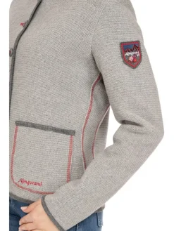 Strickjacke STANSKOGEL in grau