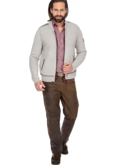 Strickjacke TALHEIM in grau