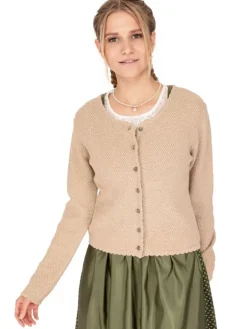 Strickjacke VILSECK in taupe