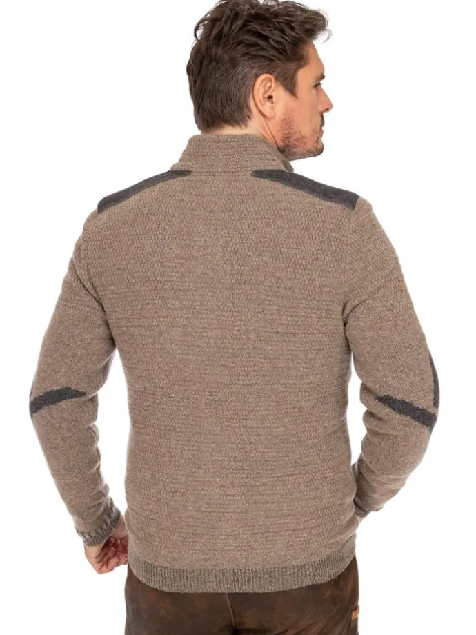 Strickjacke WULF in braun
