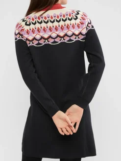 Strickkleid in Schwarz