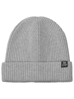 Strickmütze in Grau