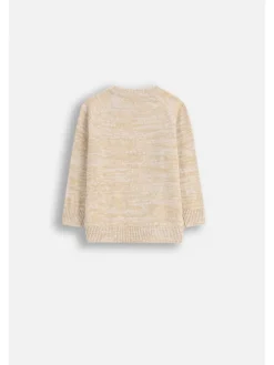 Strickpullover in beige