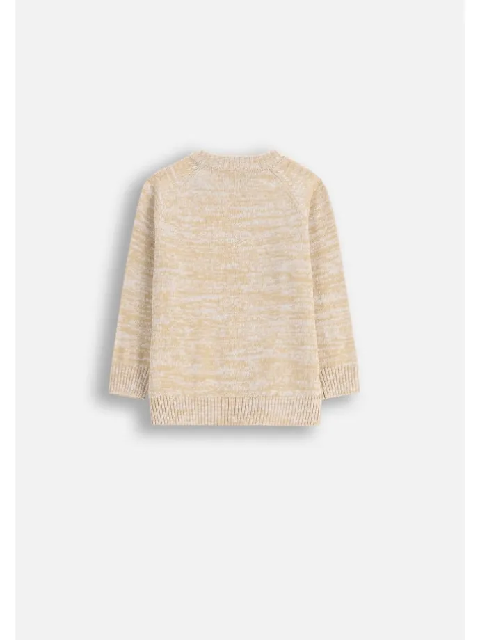 Strickpullover in beige