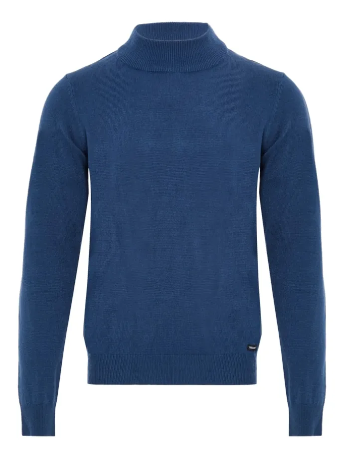 Strickpullover in Denim Blue