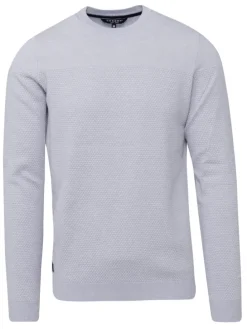 Strickpullover in grau