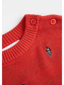 Strickpullover in rot