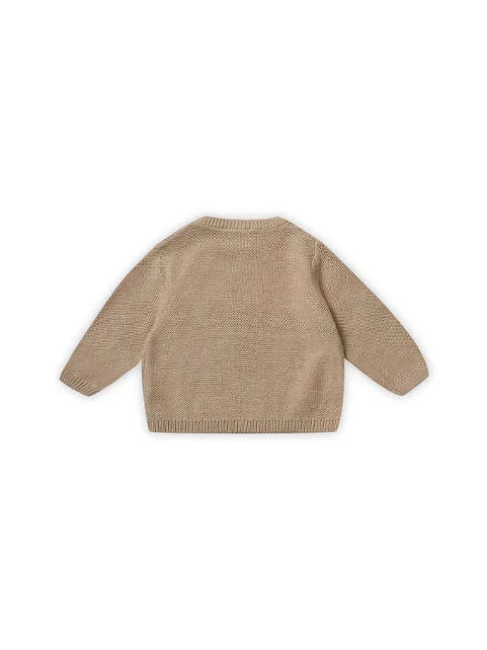 Strickpullover Kinder in beige
