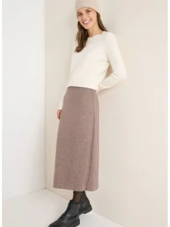 Strickrock in Beige
