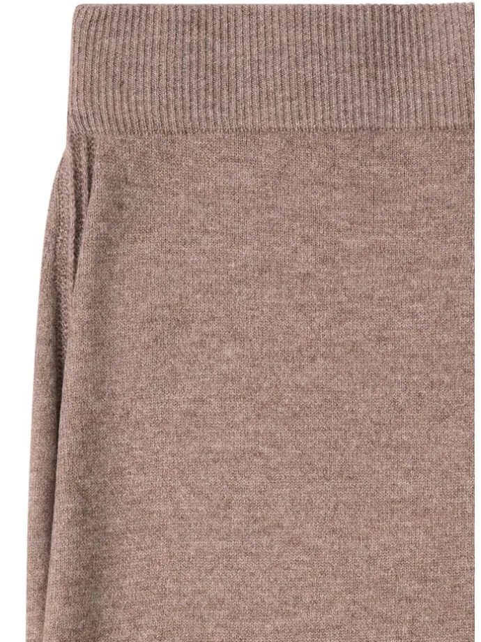 Strickrock in Beige
