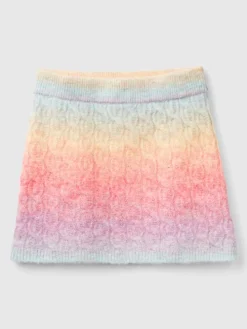 Strickrock in Bunt