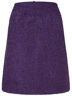 Strickrock in Lila