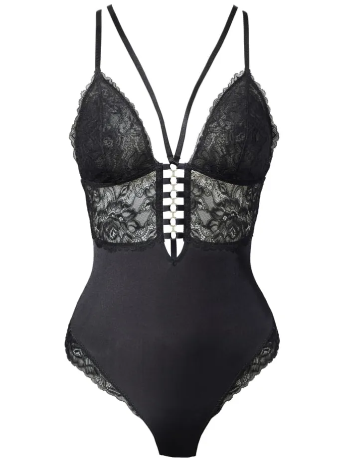 Stringbody in schwarz