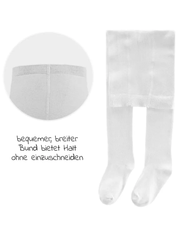 Strumpfhose 2er Pack - Weiß in weiss