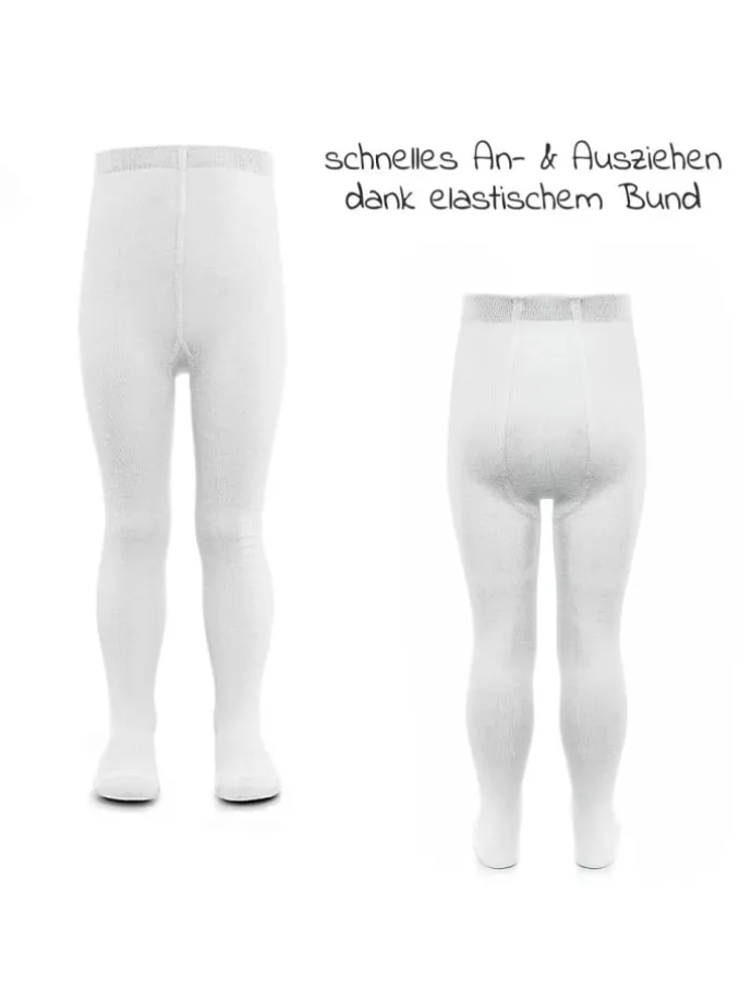 Strumpfhose 2er Pack - Weiß in weiss