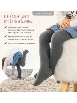 Strumpfhose 2er Pack - Weiß in weiss