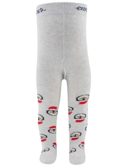 Strumpfhose in Grau/ Bunt