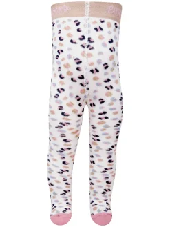 Strumpfhose in Weiß/ Rosa