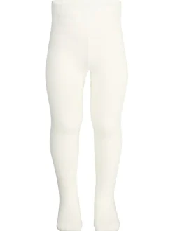 Strumpfhose uni in ecru