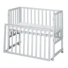 Stuben- & Beistellbett safe asleep® 3in1 taupe/grau höhenverstellbar