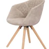 Stuhl Chadwick 2erSet in weiß - creme