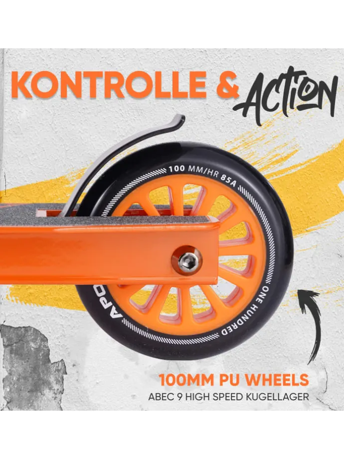 Stuntscooter Kinder " Gravity " in Orange