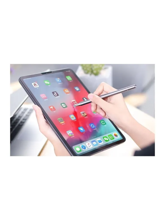Stylus-Stift für präzises Schreiben und Zeichnen Tablets & Smartphones weiß