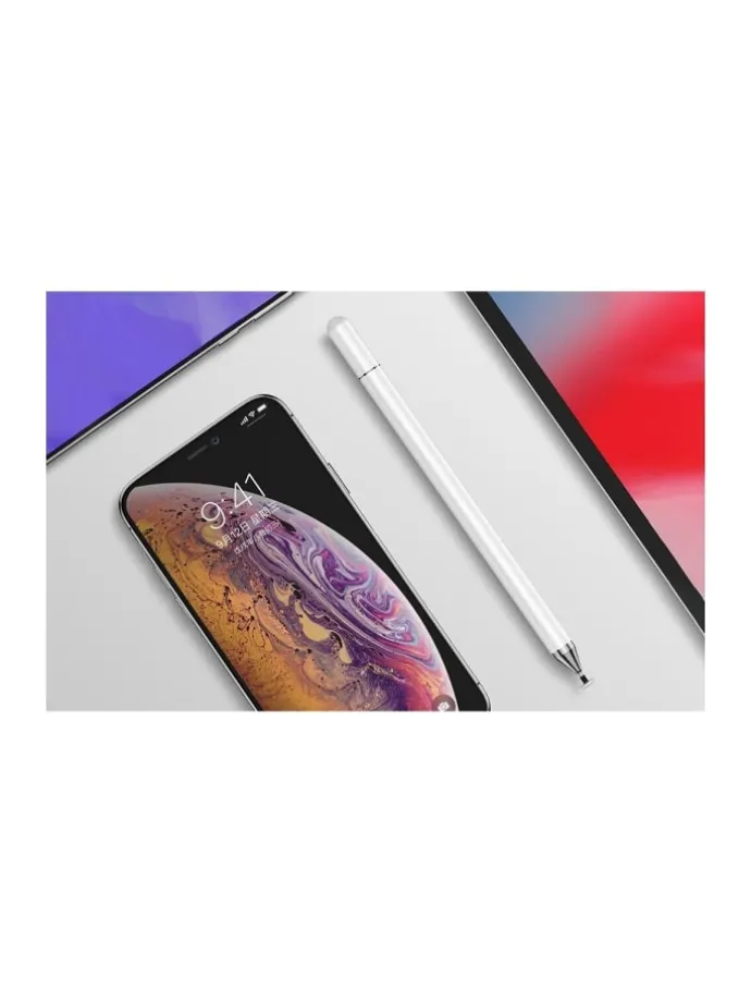 Stylus-Stift für präzises Schreiben und Zeichnen Tablets & Smartphones silber