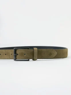Suede Belt in MARRON / BRAUN