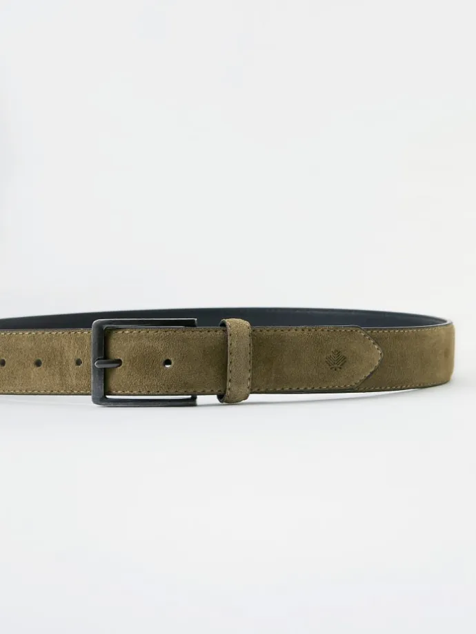 Suede Belt in MARRON / BRAUN