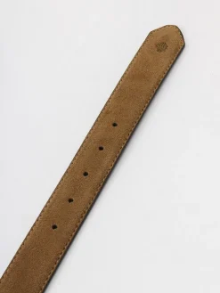Suede Belt in MARRON / BRAUN
