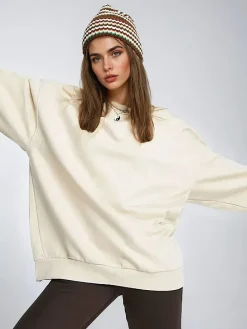 Sweasthirt in Creme