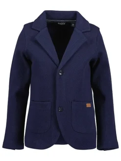 Sweat-Blazer in Dunkelblau
