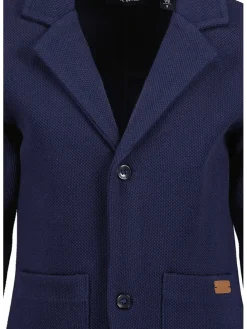 Sweat-Blazer in Dunkelblau