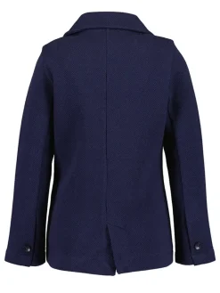 Sweat-Blazer in Dunkelblau