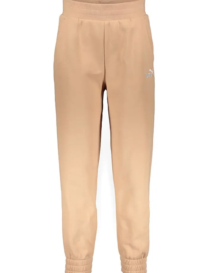 Sweathose "Essentials Plus Embroidery" in Beige