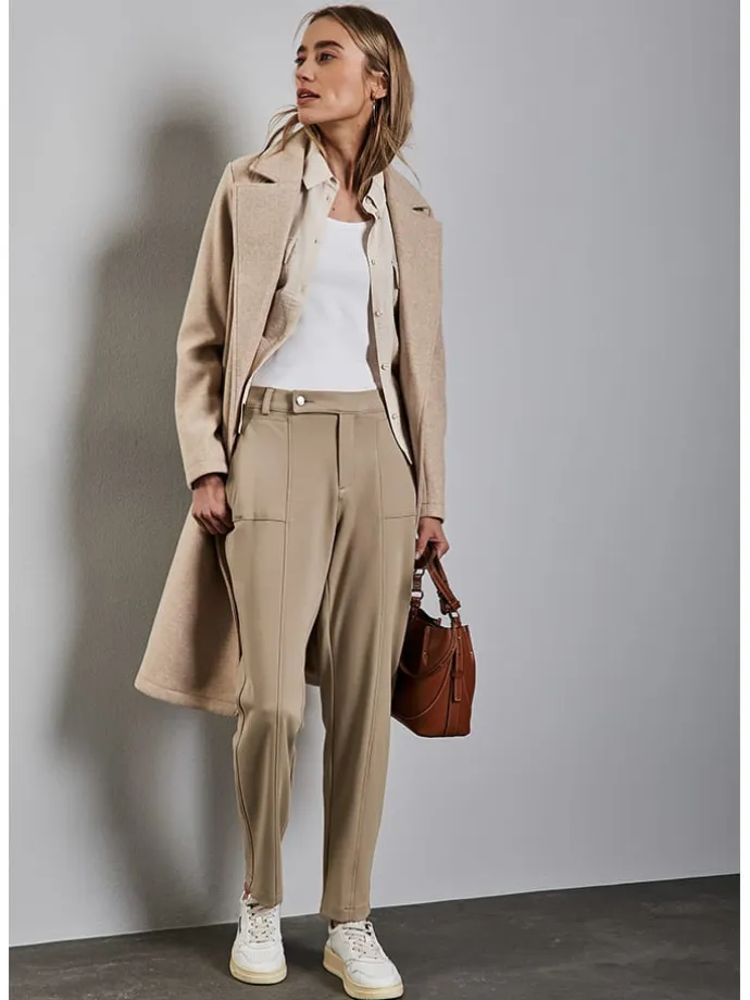 Sweathose in Beige
