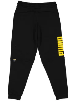 Sweathose in Schwarz/ Gelb