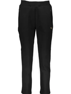 Sweathose "V-Gold Tricot" in Schwarz