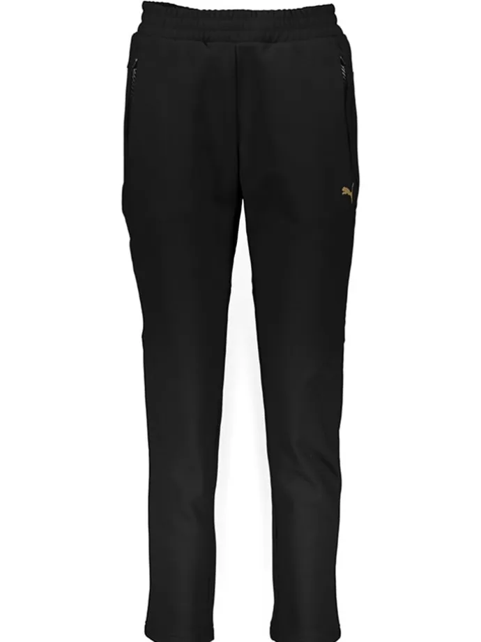 Sweathose "V-Gold Tricot" in Schwarz
